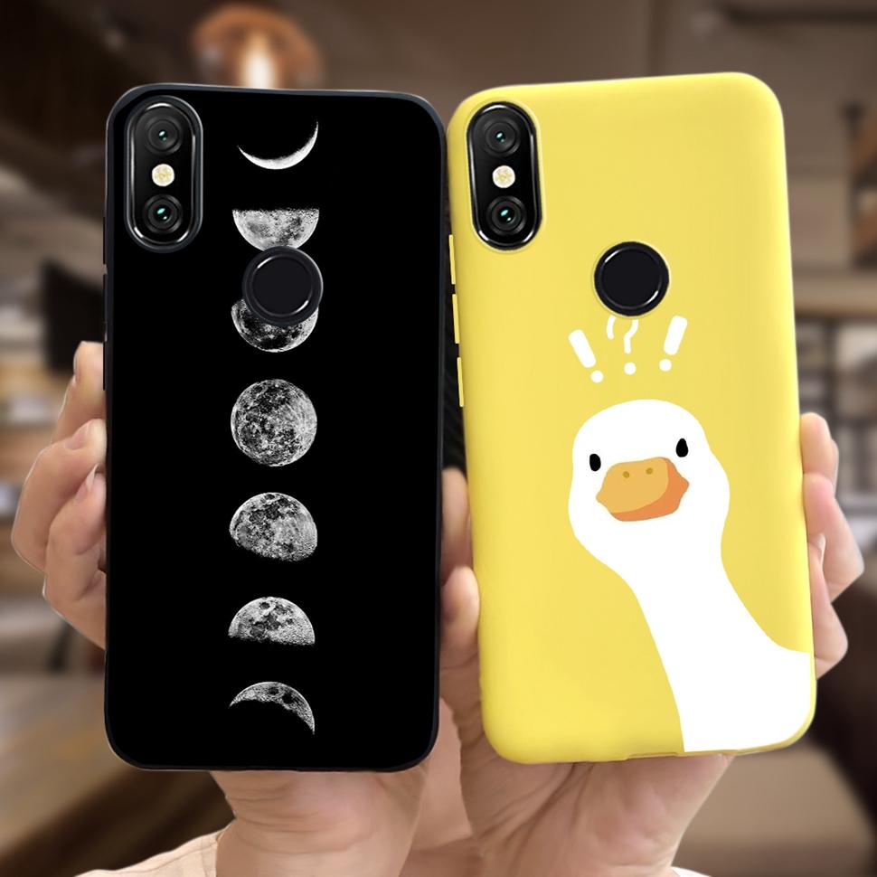 Для Xiaomi Mi A2 Lite (Редми 6 Про) Чехол Новый Модный Мягкий Тонкий Чехол для Телефона Для Xiaomi MiA2 Lite Redmi6 Pro Полностью Задняя Крышка
