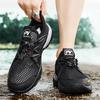 Летняя быстросохнущая обувь для ручьев мужская уличная обувь для ходьбы по воде большая сетчатая полая обувь мужская сетчатая спортивная модная обувь