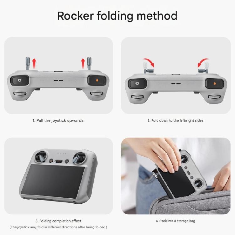 2Pcs High Accuracy Foldable Thumb Rockers Sticks For Quadcopter Controllers for FPV/ 2/3/
