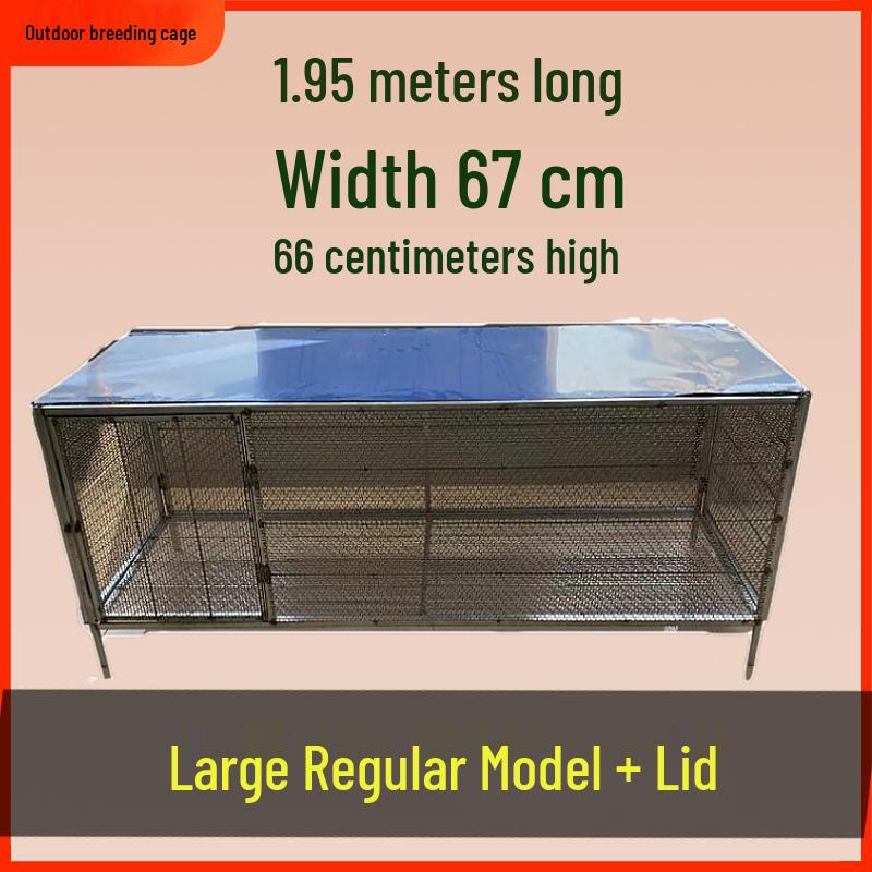 Multi-Purpose Animal Cage: Chicken, Pigeon, Rabbit, and Poultry Protection from Rats, Snakes, and Weasels