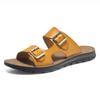 Fashion Beach Sandals Comfortable Men Bathroom Slippers Fashion Footwear Men's Flats Men Leather Shoes Flip-flops Summer Men Slippers