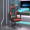 VidaXL Gaming Chair with Footrest Swivel Computer Chair Armchair Ergonomic Office Seat Interior Black and 3143700