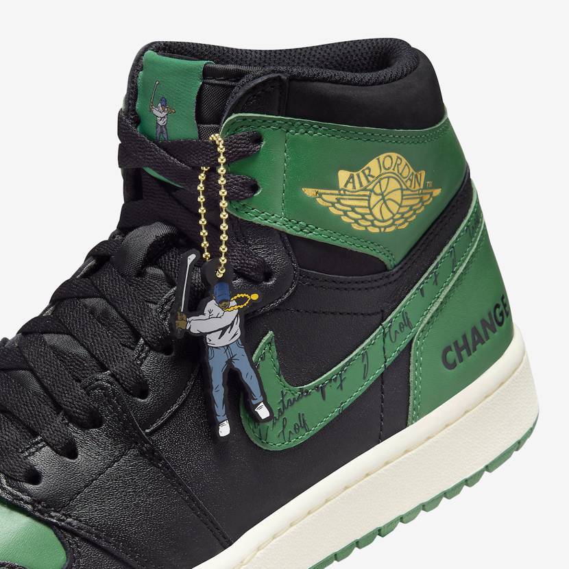 FJ0849-001 Eastside Golf Nike Air Jordan 1 High Golf Малахит 1961 (Мужской)
