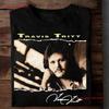 Travis Tritt T Shirt Proud of the Country  Full Size BS vintage Washed homme Soft Stretched Casual graphic Breathable