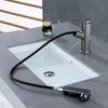 OEING Retractable Pull-Out Bathroom Basin Faucet