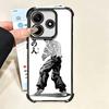 Бейсболка Грапплер Аниме Покрытие Чехол для Телефона Для Xiaomi Poco X5 X6 X7 X8 Pro Max F8 Ultra F7 M8 M7 M5S Redmi 15C 15 14C 13C 13 X3