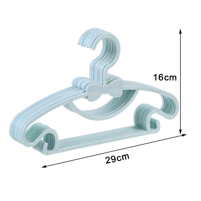 6/1 шт. Детские вешалки для одежды, Портативные пластиковые вешалки для демонстрации, Ветрозащитные держатели для детских пальто, Органайзер для детской одежды