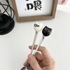 Cartoon Ceramic Spoon Ceramic Black And White Cat Spoon Ice Cream Spoon Stainless Steel Coffee Spoon