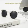 Fashion Polarized Sunglasses Soft Transparent Color Frame Clear Lens Sun Glasses Classic Vintage Sunshades For Men&Women