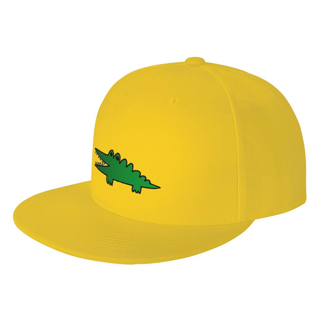 Fashion Big Challenges Alligator Flat Brim Sun Hat Suitable For Oval Faces Caps