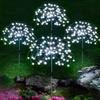 LED Solar Floor Mounted Fireworks Lights, Fairy DIY Light Bundles, Garden Lawn Decorations, Wedding Parties, and Christmas Day Landscape Lighting