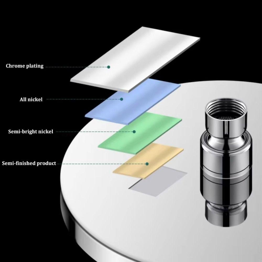 9-inch Large Rain Shower Head Internal Pressure Booster High Pressure Shower Head  Ceiling Mount