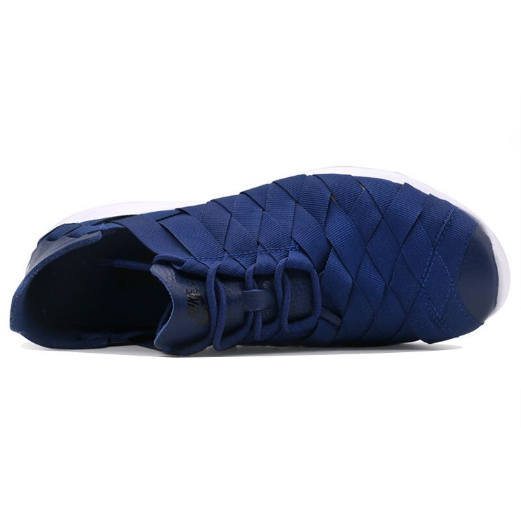 Nike Juvenate Тканые Удобные Повседневные Нескользящие Прочные Дышащие Легкие Низкие Кроссовки для Образа Жизни Женские кроссовки Синие 833824-401