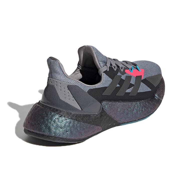 adidas X9000l4 Износостойкие Износостойкие Низкие Беговые Кроссовки Серый Черный Подростки FW9296