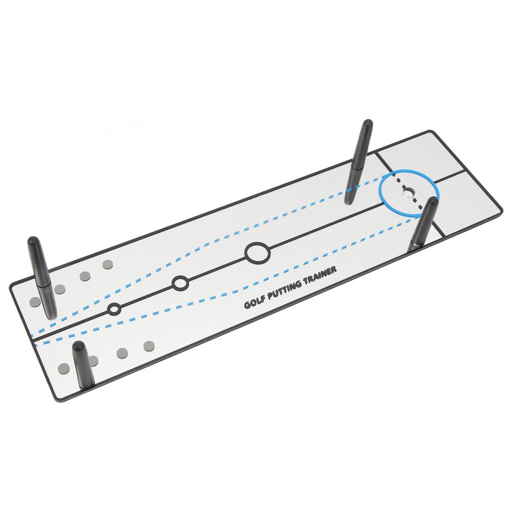 Зеркало для выравнивания мяча для гольфа Портативное вспомогательное средство для паттинга Зеркало для паттинга Тренировочное средство для паттинга Акриловое вспомогательное средство для гольфа