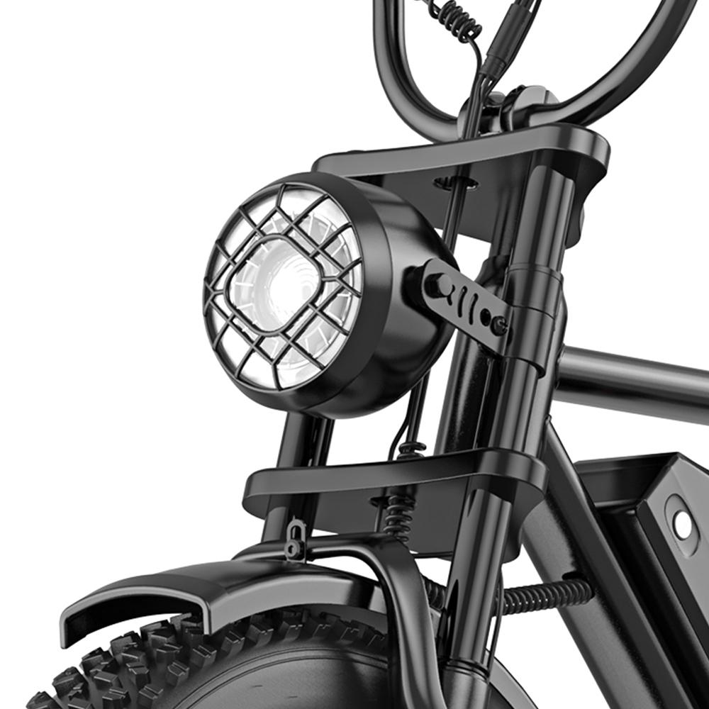 HEADEER BK20 Adult E-Bike 48V20AH Battery 750W Motor Electric Bicycle 150KG Load 80KM Range 20 Inch Fat Tires Off-Road E-Mountain Bike