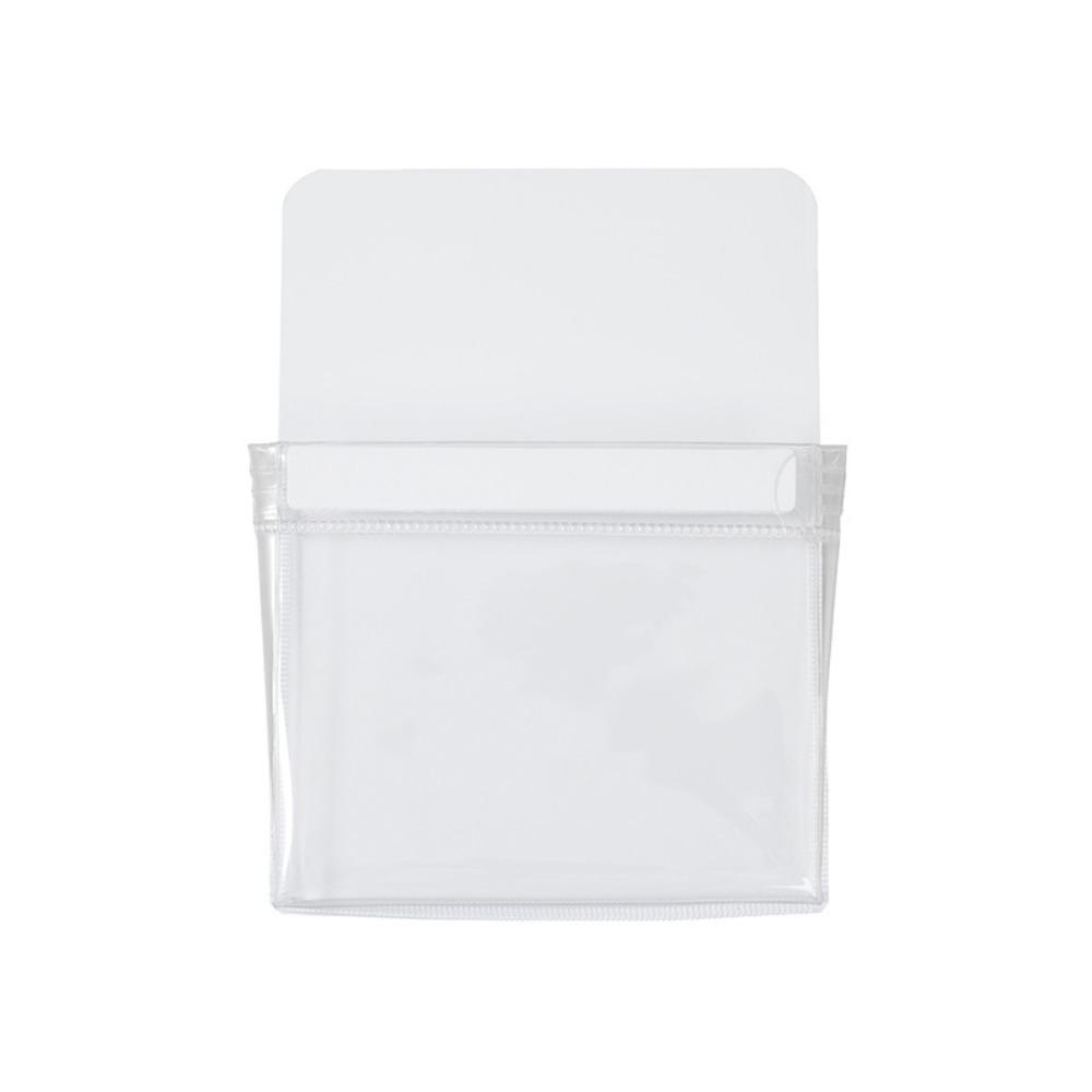 Transparent Magnetic Storage Pouch Refrigerator Side Door Shelf For Refrigerator Microwave Kitchen