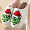 New Comfortable Home Cute Cartoon Winter Cotton Slippers for Men and Women Couples Warm Cotton Slippers