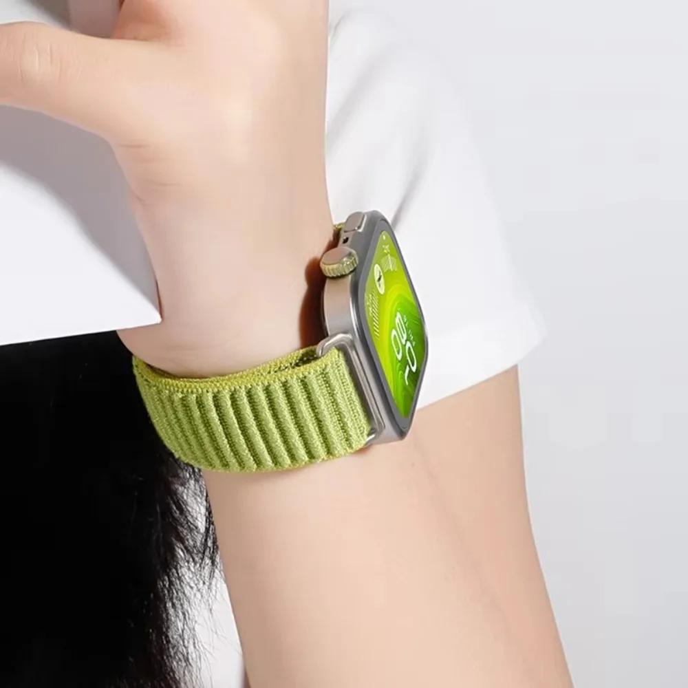 1:1 Ремешок QuickLink для Huawei Watch Fit 4 Эластичный нейлоновый сменный ремешок Сменный ремешок для трекера Для Huawei Fit4 Fit3
