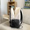 Рюкзак Color Block для женщин в стиле колледжа, школьный рюкзак для учеников младших классов средней школы
