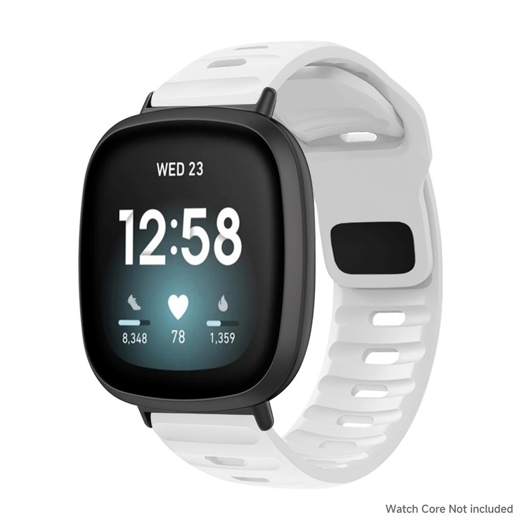 Ремешок для Fitbit Versa 4/Versa3/ Versa 2/Versa Спортивный силиконовый ремешок для запястья для Fitbit Versa Lite/Sense/Sense2 Band corre