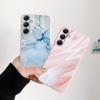 Marble Patterned Soft Silicone Case For Xiaomi Redmi Note 13 14C Samsung M35 A55 S24 A06 iPhone Huawei Honor Realme Camera Protective Shockproof Cover