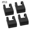 4 шт./компл. ABS крышка автомобильного дверного упора для Golf 7 MK7 7.5 MK7.5 2013-2020 пластиковые детали аксессуары черный