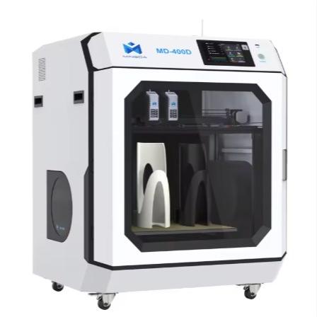 MD-400D Free Leveling Faster 400x400x400mm Colorful Idex Industrial 3d Machine 3d Printer