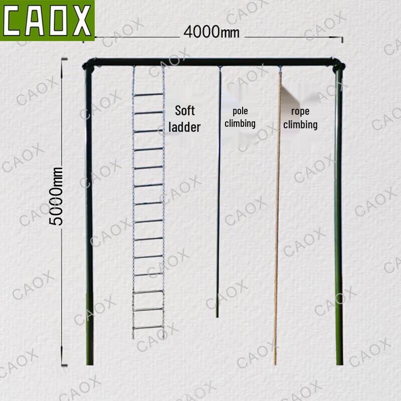 CAOX 5M Outdoor 3-in-1 Climbing Frame