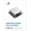 1~10PCS EGBO HB100 X 10.525GHz Microwave Sensor 2-16M Doppler Radar Human Body Induction Switch Module For ardunio