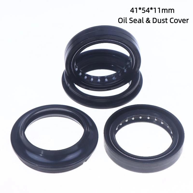 41x54x11mm Oil Seal & Dust Cover, Front Fork Seal for Kw Hd CB-1/CB1/CBR400/CB750 Motorcycle Accessories