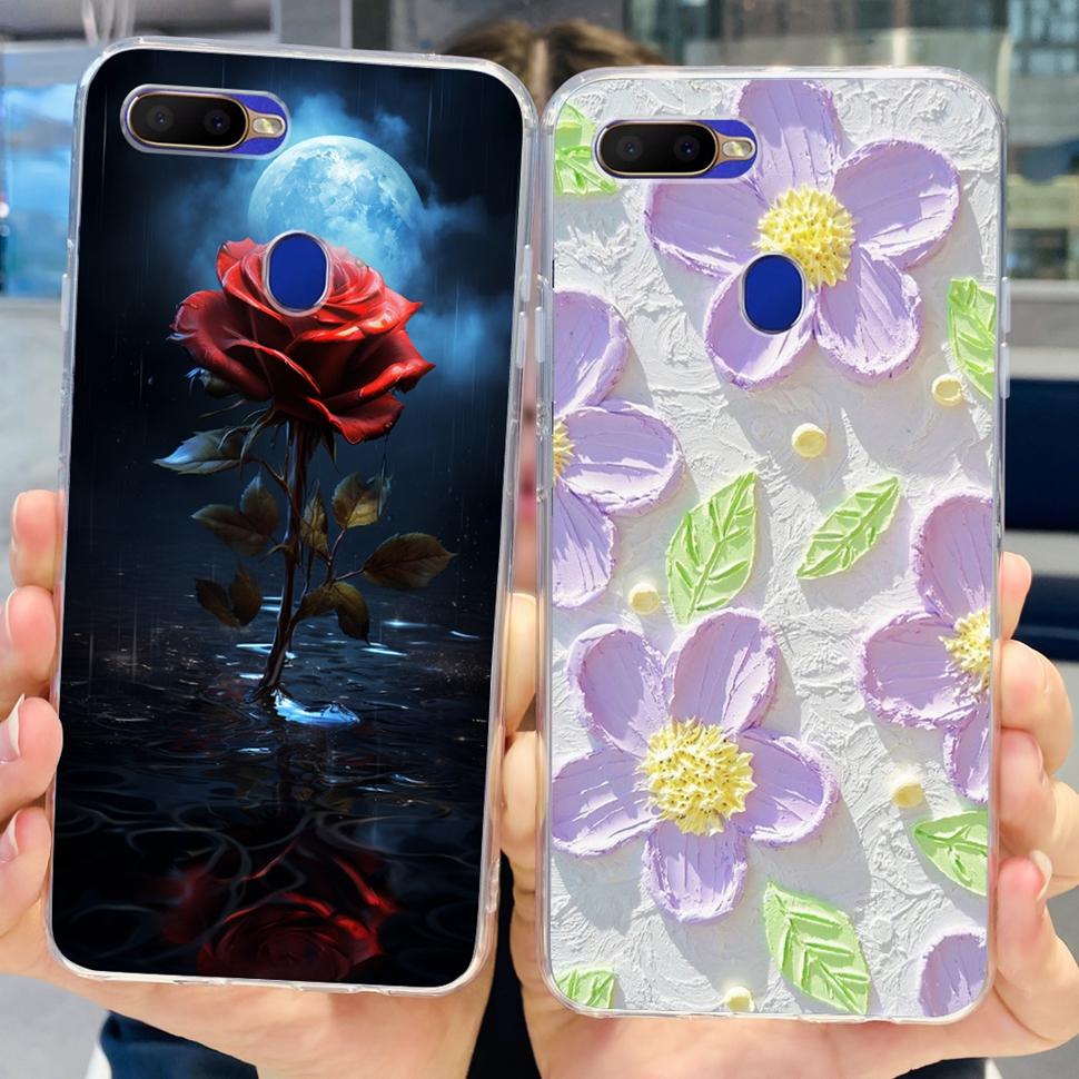 Для OPPO A5S Чехол AX5s CPH1909 6.2" Милый Мультяшный Задняя Крышка Чехлы Для Телефона Для Oppo A 5S OppoA5s Мягкий ТПУ Fundas Coque Оболочка