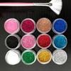 Color Nail Art Glitter Nail Sequins Decoration Tool Glitter for Gel Nail Art Set