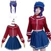 [Excellent Quality] Cappy Cosplay Costume with Wig, Cool Mita, Adult Costume, School Festival, Event, Stage Outfit (Cappy with Wig, Size M)
