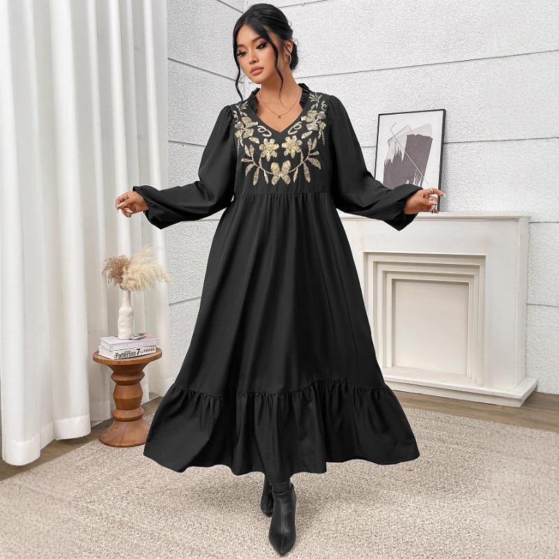 Платье женское с завышенной талией, приталенное, с оборками и принтами