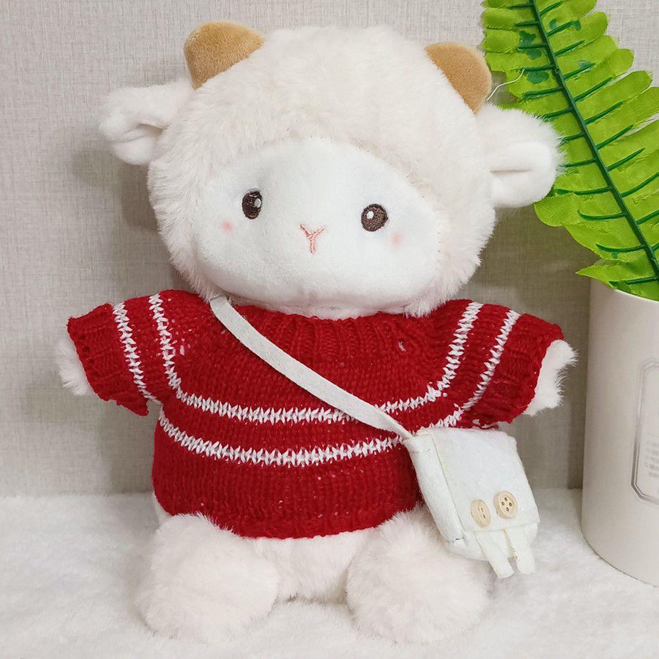 Интернет-звезда Поки Ягненок Плюшевая игрушка: Милая кукла Овечка Белль в наряде - Идеальный подарок для девочек