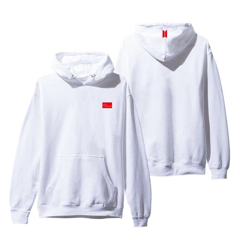 Kpop Bts World Tour Love Yourself Hoodie Cap Sweatshirt Featuring Iconic Members Jimin Suga Jin V For Fans