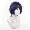 Wanderer Scaramouch Cosplay Synthetic Hair Short Halloween Party Wig Game Impact Wanderer Cosplay Wig