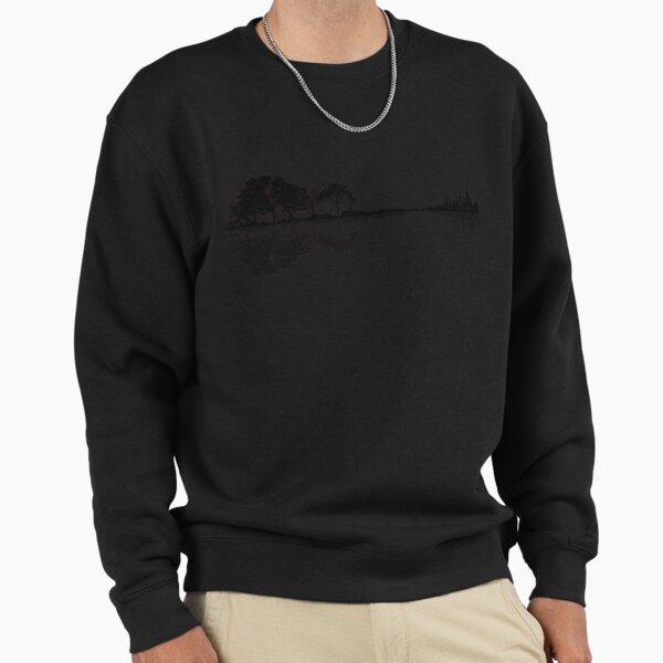 Unisex Cotton Sweater Pullover Hoodie Printed Sweater Nature Guitar Pullover Sweatshirt Casual Long Sleeve Sweatshirt