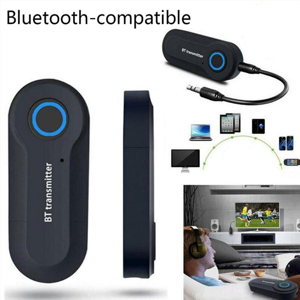 Bluetooth-передатчик 3,5 мм аудиоадаптер беспроводной Bluetooth стерео аудиопередатчик адаптер для наушников ПК ТВ