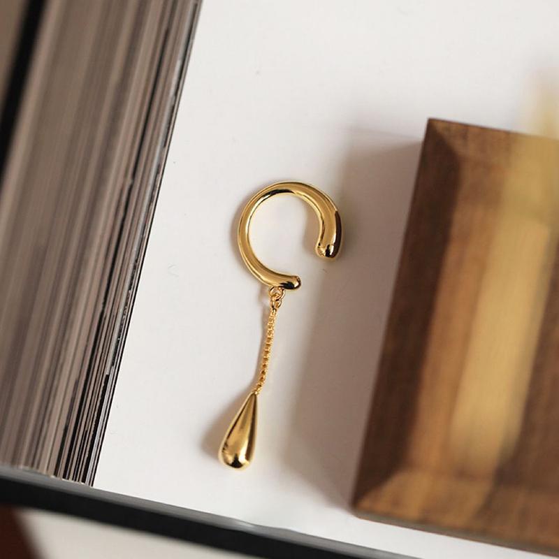 Простая Личность Кисточка Свисающая Подвеска Клипса На Мочку Уха Новая Женственная Изысканная Вечеринка Аксессуары