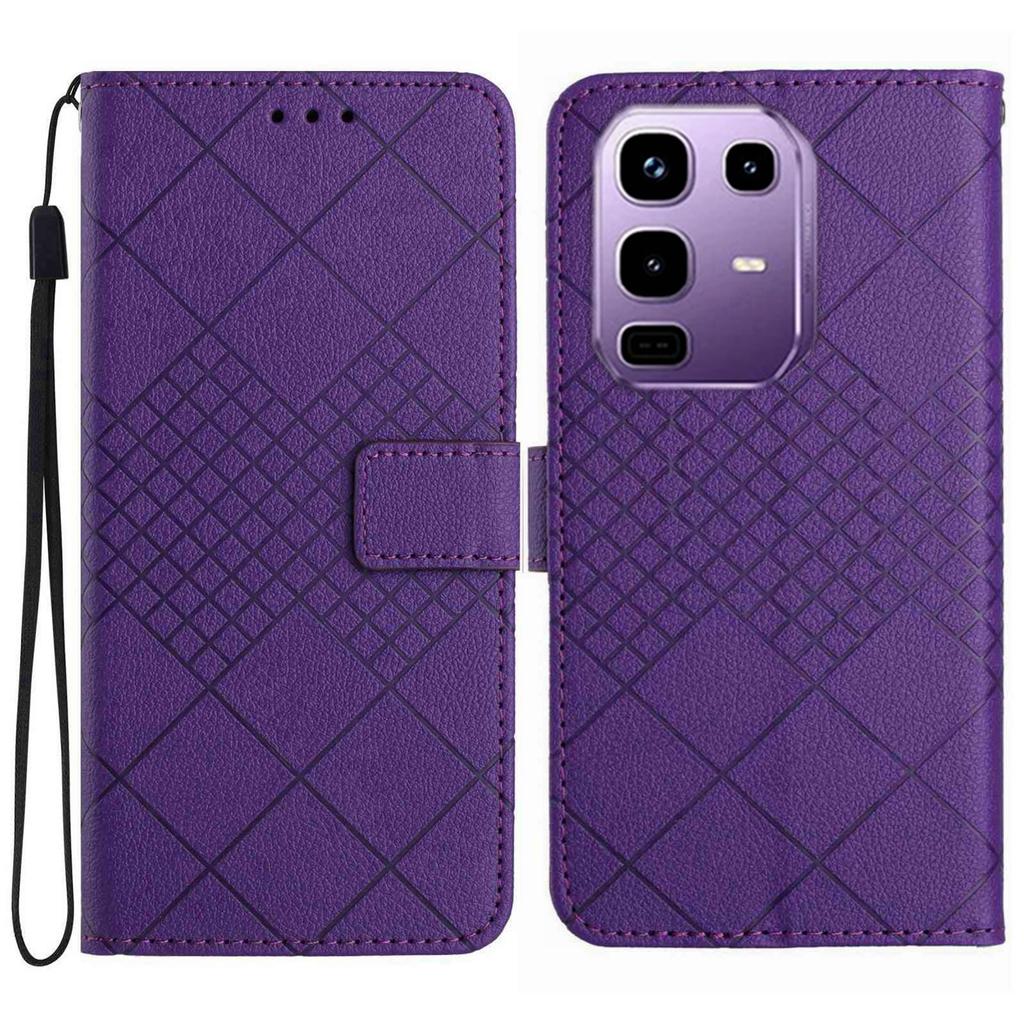 For Infinix Note 50s 5G Case Wallet Imprint PU Leather Flip Folio Phone Cover