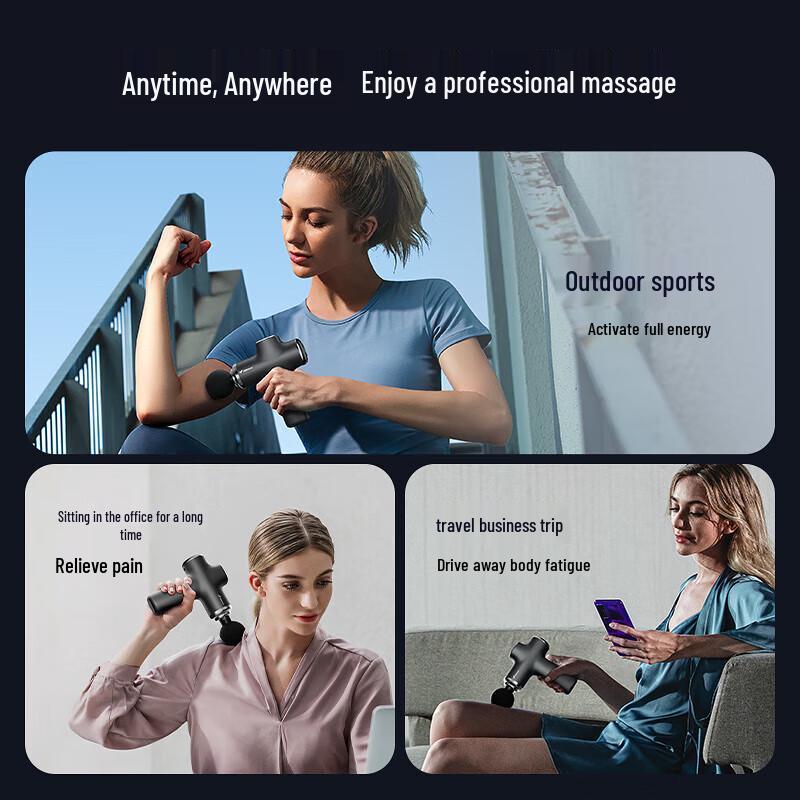 Merach Professional Mini Fascia Gun CN plug (adapter included)