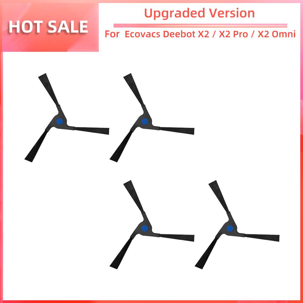 For Ecovacs Debot X2 / X2 Pro / X2 Omni Robot Vacuum Cleaner Main Side Brush HEPA Filter Mop Pads Dust Bag Replacement Parts