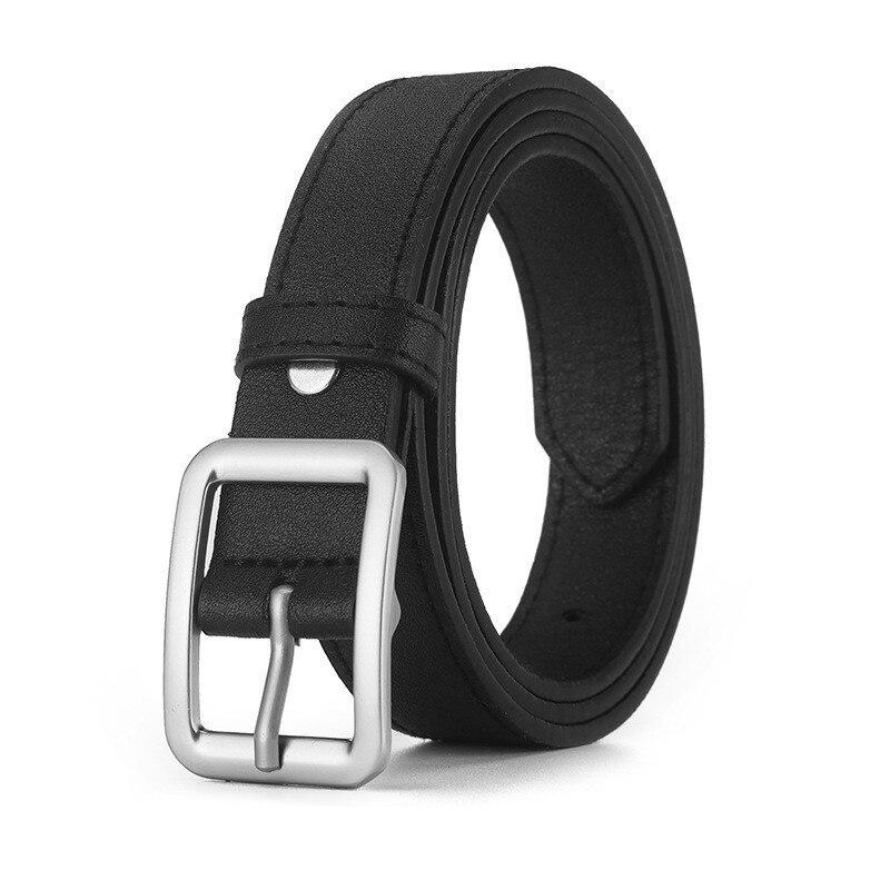 Женский ремень Trend Needle Buckle Мужской ремень Повседневный ремень Мягкий ремень в паре с джинсами Ремень из полиуретана Дешевый ремень