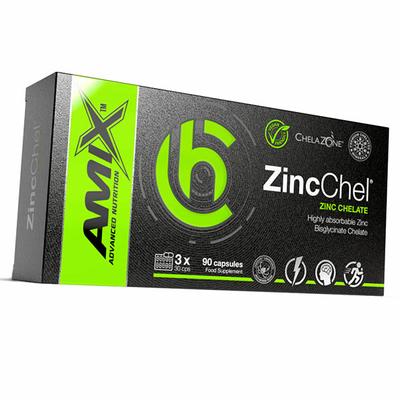 Цинк Бисглицинат Хелат, ChelaZone ZincChel, 90капс (36135026)