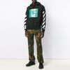 Off-White Худи из хлопка с графическим принтом OMBB037E19E300151088