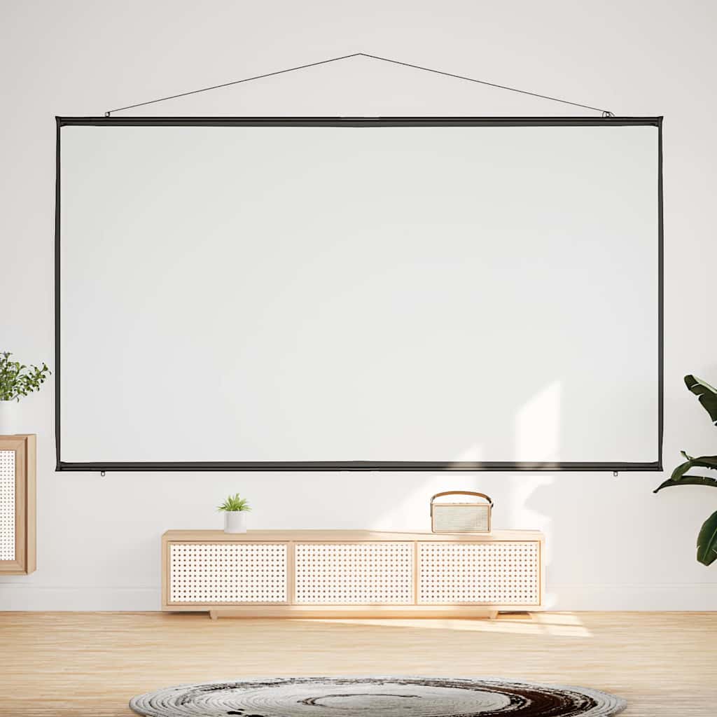 Projector Screen Wall Mounted 120 inch 16:9 Aspect Ratio