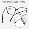 Luxury Far Sight Reading Glasses For Women Blue Light Blocking Computer Eyewear New Trendy Cat Eye Eyeglasses For Women Men