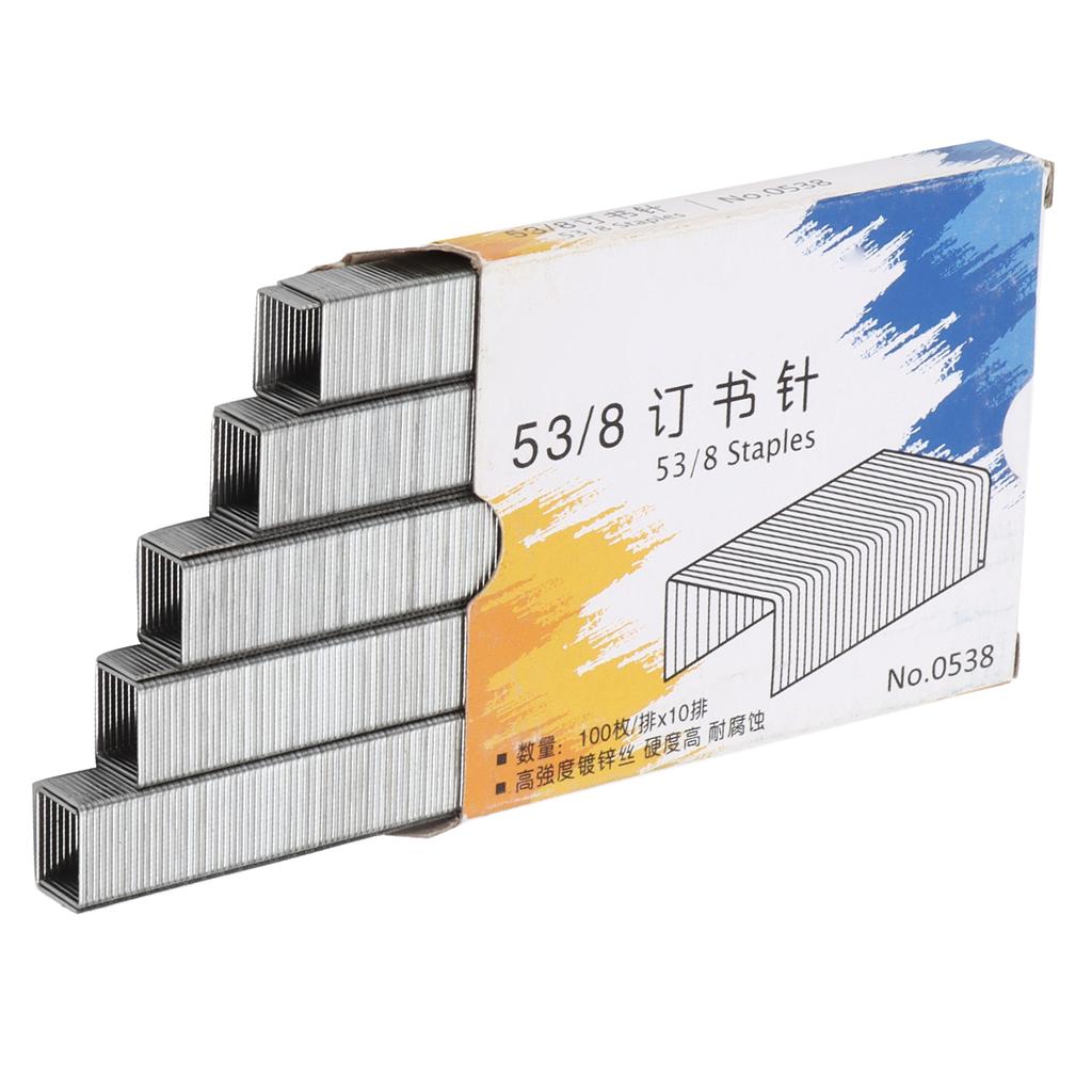 Скоба из оцинкованной проволоки KWTRIO, подходящая для гвоздезабивного пистолета, степлера, расходных материалов для офиса, дома, школы